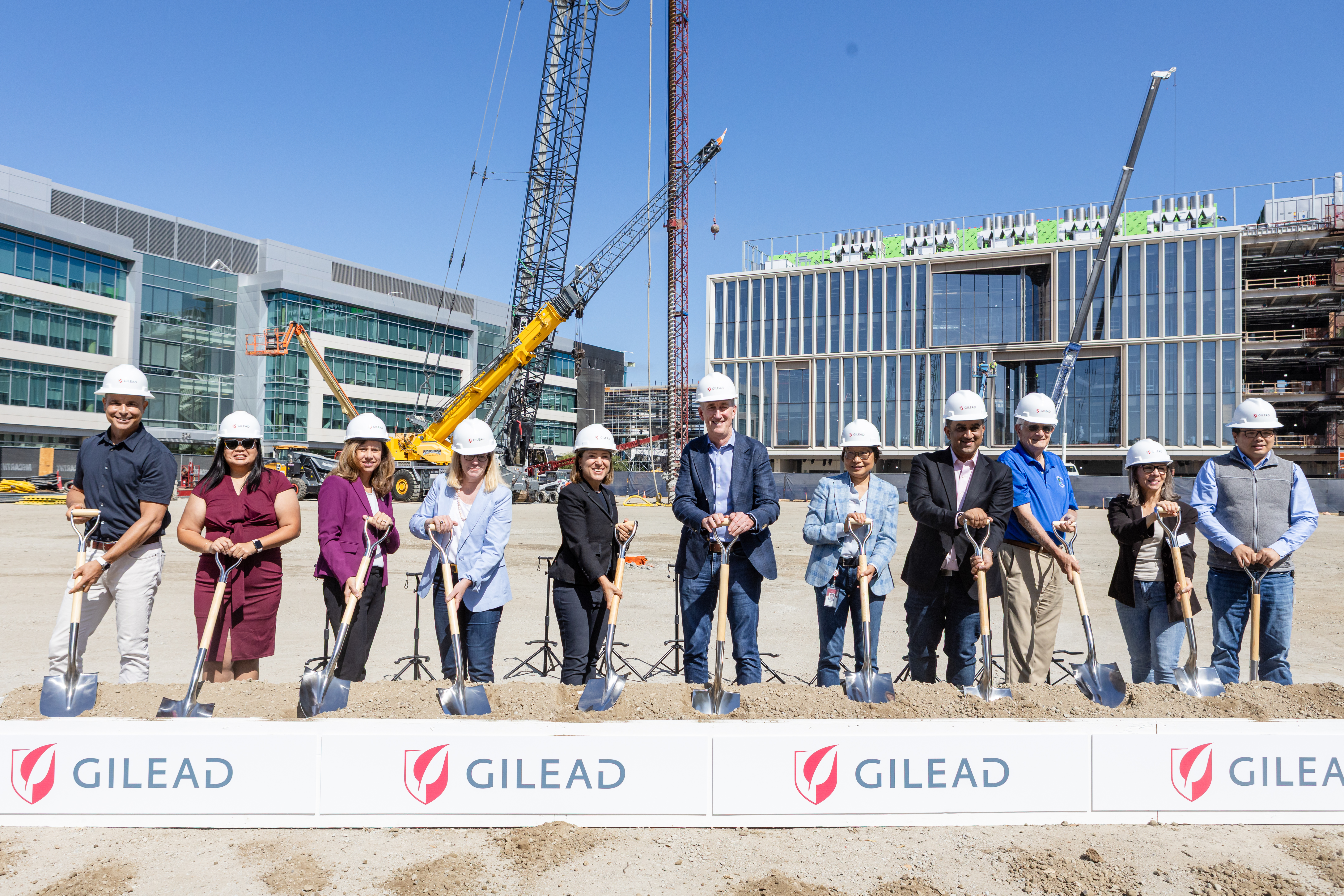 Gilead groundbreaking