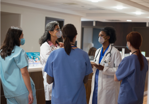 A group of medical professionals