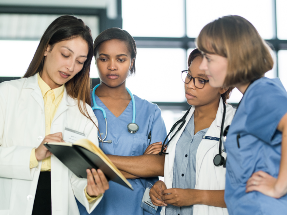 A group of medical professionals