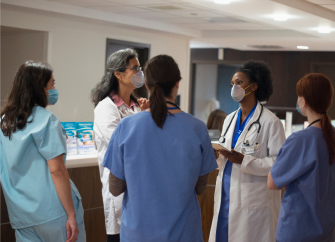 A group of medical professionals